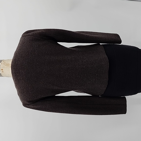 Peserico Made In Italy Button Down 100% Blazer Brown Size 6 - Picture 4 of 10